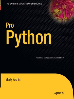 cover image of Pro Python